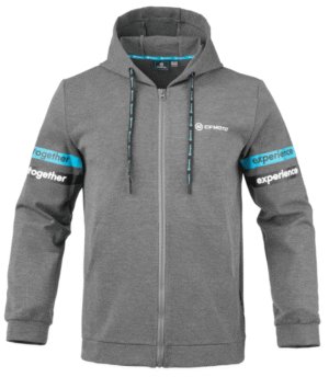 Mikina CFMOTO Stripe (šedá), 2XL