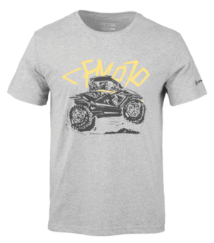 Tričko CFMOTO ZFORCE Cartoon, šedé, 2XL