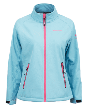 Dámská bunda CFMOTO Softshell, tyrkysová, 2XL