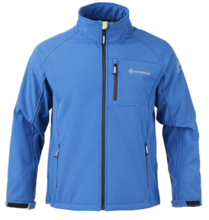 Pánská bunda CFMOTO Softshell - modrá, 3XL