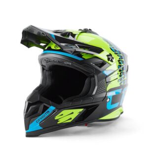 Off-road helma CFMOTO_modro-zelená_M