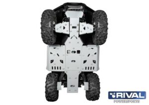 X850/X1000 G3 Kryt podvozku hliníkový RIVAL