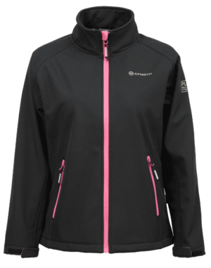 Dámská bunda CFMOTO Softshell - černá, 2XL