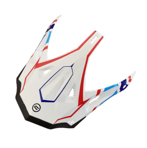 Kšilt off-road helmy CFMOTO Sky White