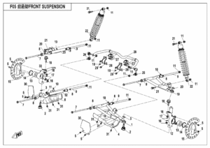 F05 FRONT SUSPENSION