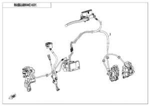 F08 BRAKE ASSY