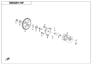 E07 OIL PUMP