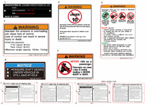 F19-1-B-V3 WARNING DECAL(INTERNATIONAL)