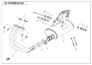 F02 MUFFLER EU5