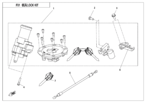 F01 LOCK KIT