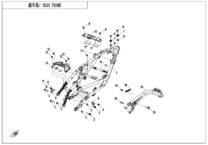 F03-2 REAR FRAME