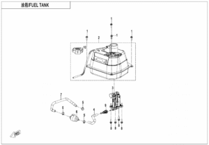 F12-V1 FUEL TANK