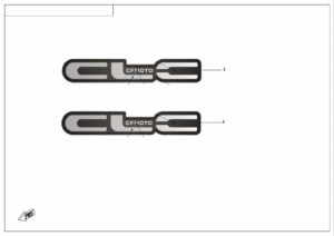 F19-2 L FUEL TANK LABEL