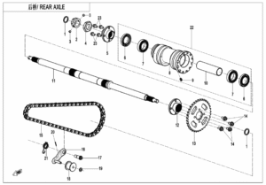 F33-V1 REAR AXLE