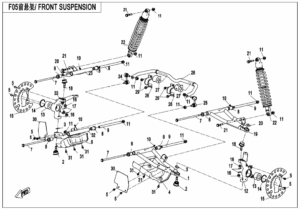 F05 FRONT SUSPENSION