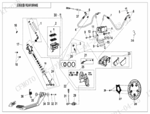 F08-2 REAR BRAKE (ABS)