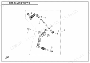 F03-3 GEARSHIFT LEVER