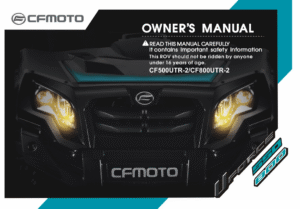 F38 OWNER'S MANUAL