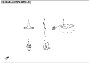 F15-4 ELECTRIC SYSTEM(LOF)