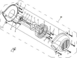 COOLING FAN ASSY.
