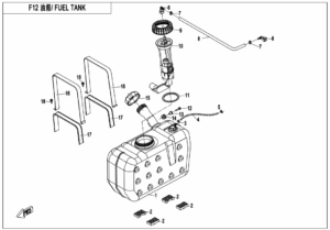 F12 FUEL TANK