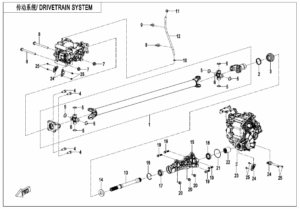 F30 DRIVETRAIN SYSTEM