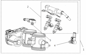 E17 THROTTLE@^INJECTOR