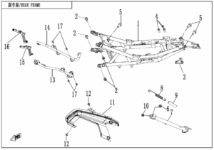 F03-2 REAR FRAME
