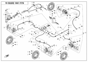 F08-B BRAKE SYSTEM(SINTERED PAD)