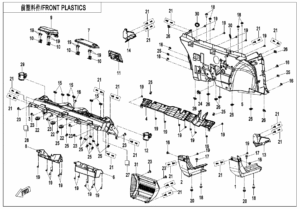 F04-2 FRONT PLASTICS
