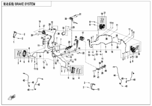 F08-B BRAKE SYSTEM(WITH ABS)