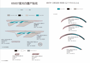F19-2-C DECAL KITS(NEBULA WHITE)