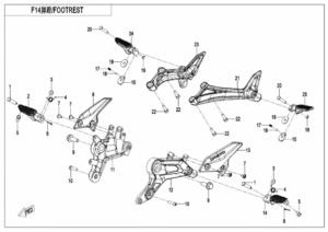 F14-V2 FOOTREST