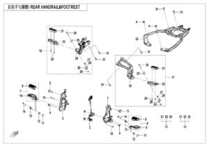 F14 REAR HANDRAIL@^FOOTREST