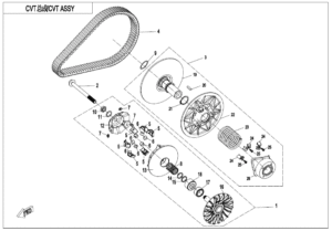 E05-A CVT ASSY