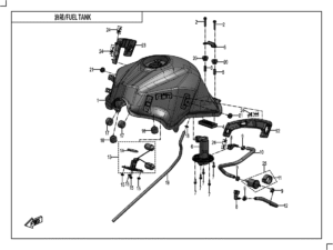 F12 FUEL TANK