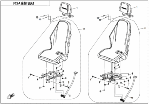 F13-A SEAT