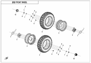 F07 FRONT WHEEL
