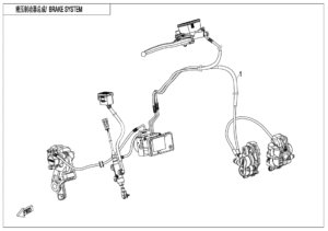 F08 BRAKE ASSY
