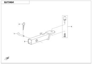 F40-A TOWBAR(PIN CONNECTION)
