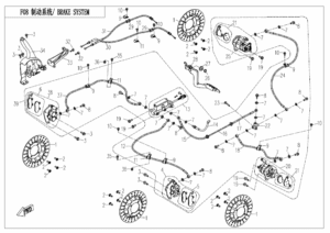 F08-A BRAKE SYSTEM(ORDINARY)