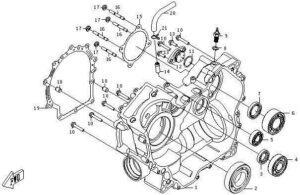 RIGHT CRANKCASE