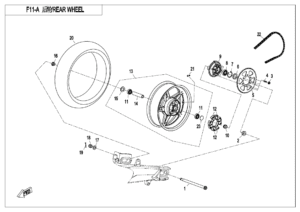 F11 REAR WHEEL