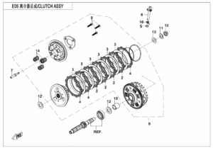 E05 CLUTCH(SLIPPING CLUTCH )