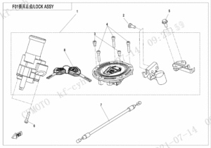 F01 LOCK KIT