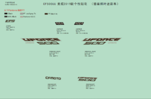F19-V DECAL KITS(2019,TRUE TIMBER CAMO)