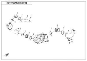 F00-1 CVT AIR PIPE@^SIDE COVER