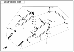 F22-1 SIDE BOX BRACKET