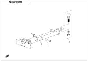 F40 TOWBAR