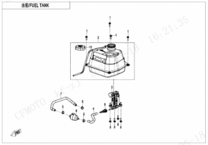 F12-V2 FUEL TANK
